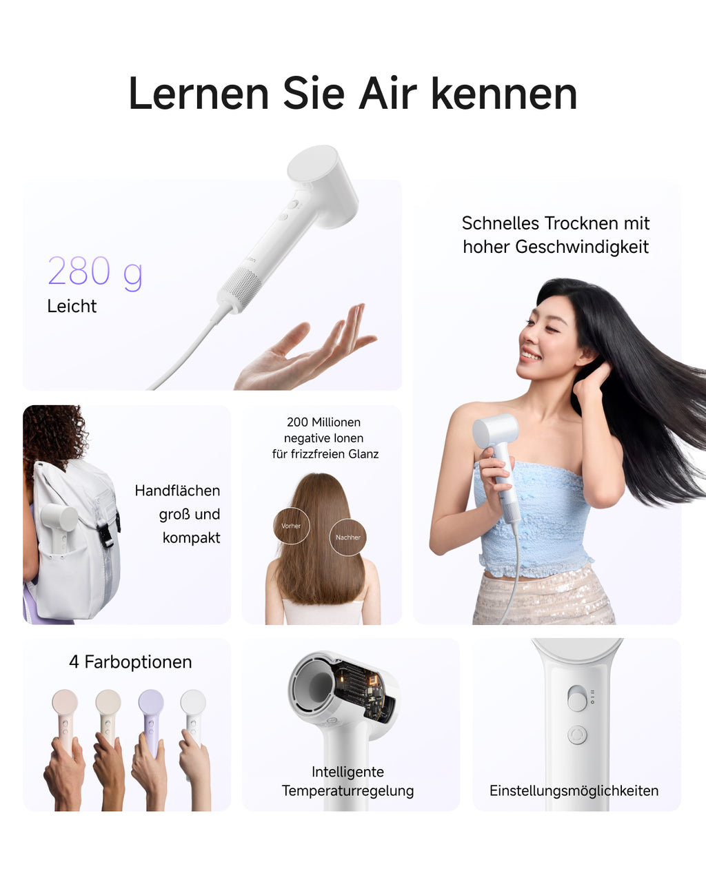 Laifen Air High-Speed Haartrockner