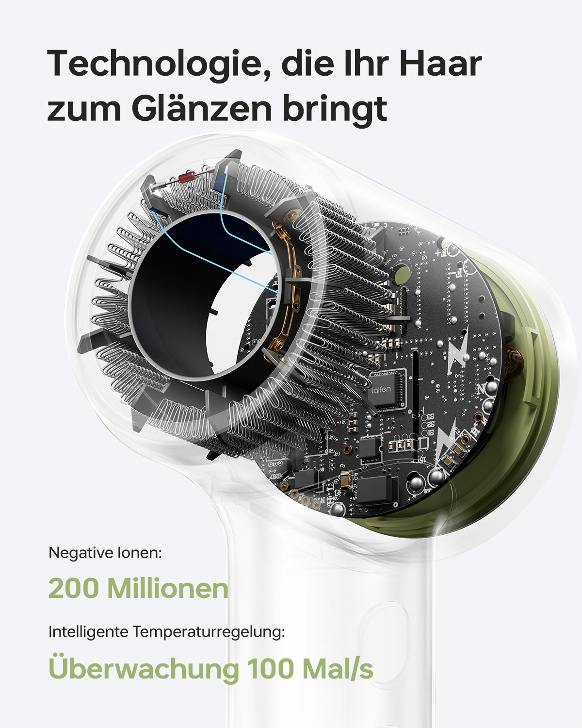 Laifen Mini Hochgeschwindigkeits-Haartrockner
