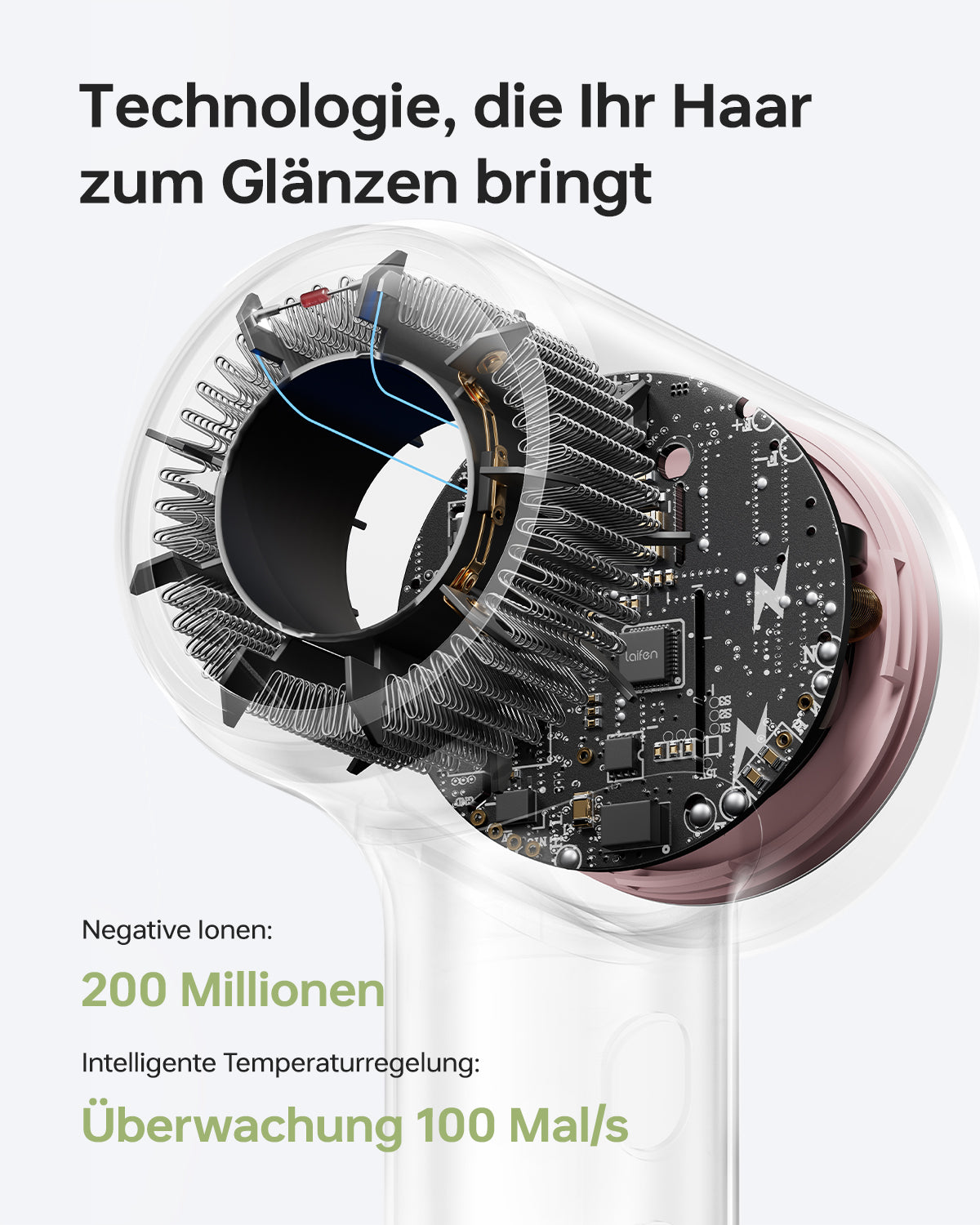 Laifen Mini Hochgeschwindigkeits-Haartrockner