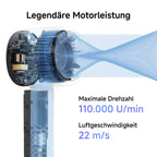 Laifen Neo Haartrockner mit drei magnetischen Luftdüsen