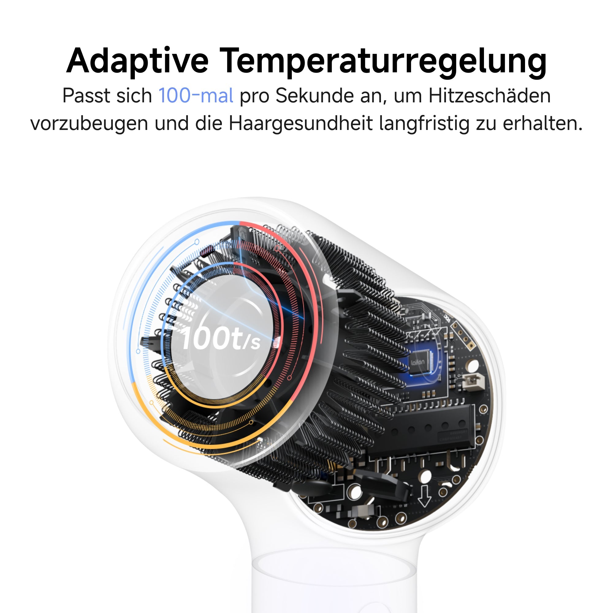 Laifen Neo Haartrockner mit drei magnetischen Luftdüsen