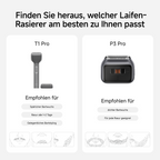 LAIFEN T1 Pro Rasierer Original Aluminum