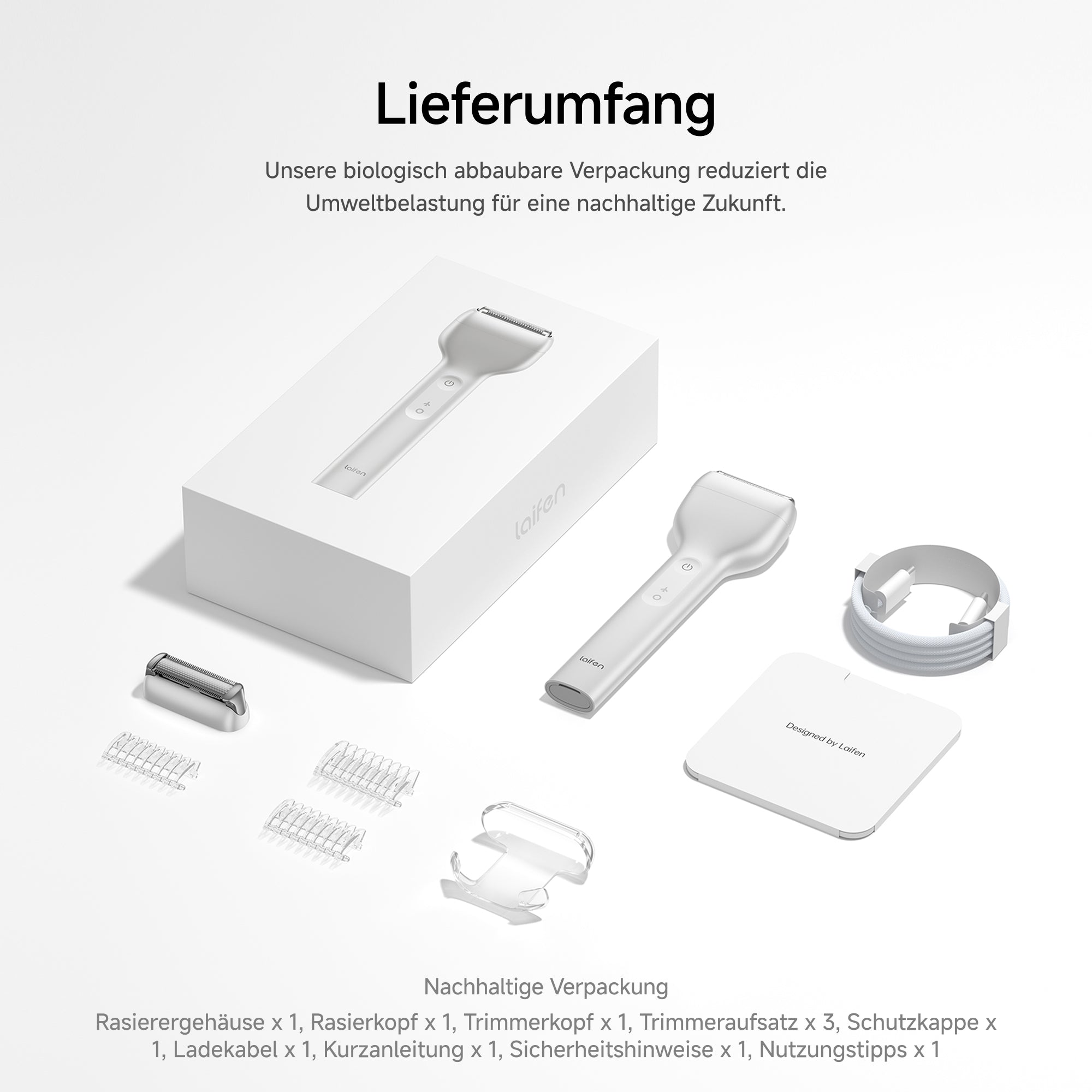 LAIFEN T1 Pro Rasierer Original Aluminum