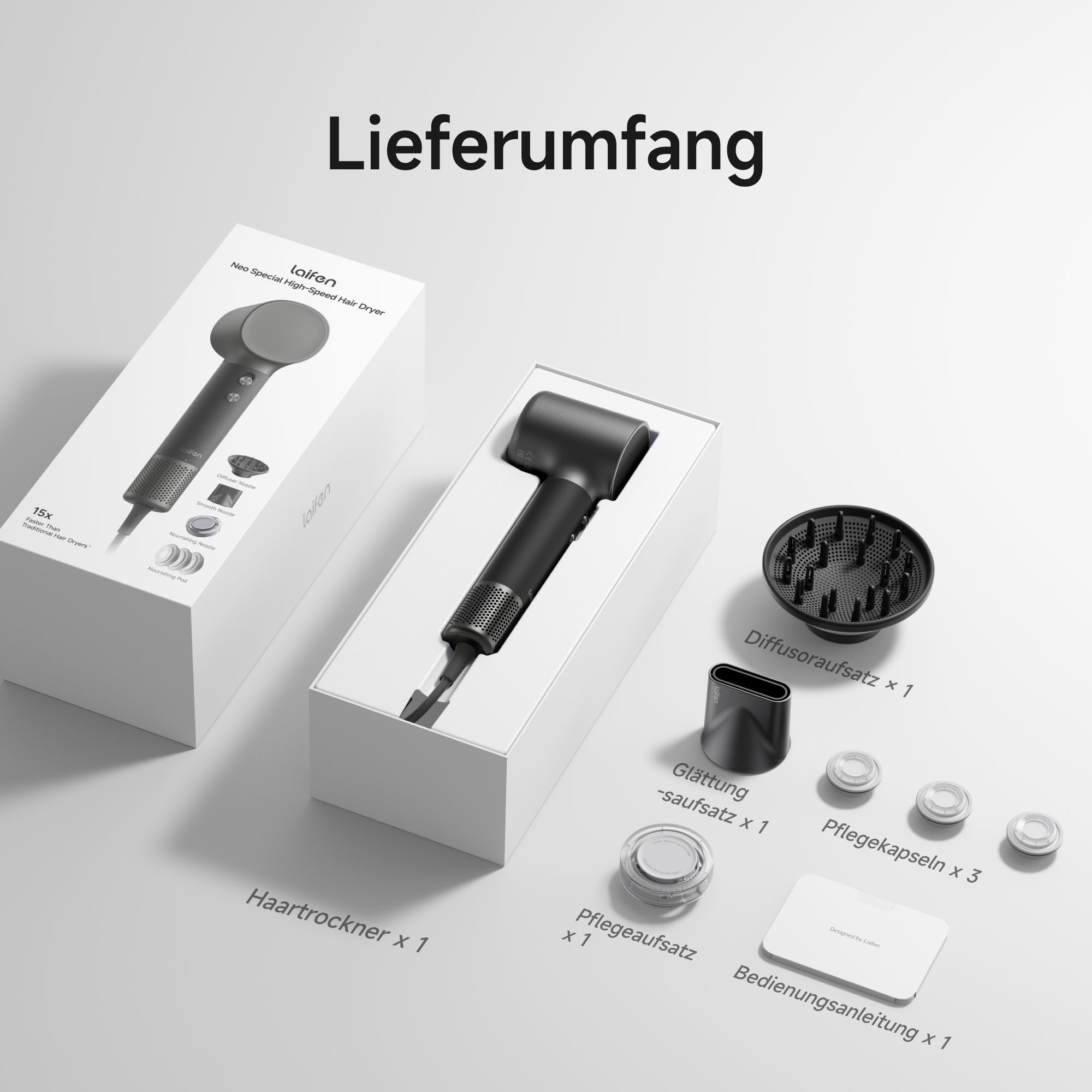 Laifen Neo Special Hochgeschwindigkeits-Haartrockner