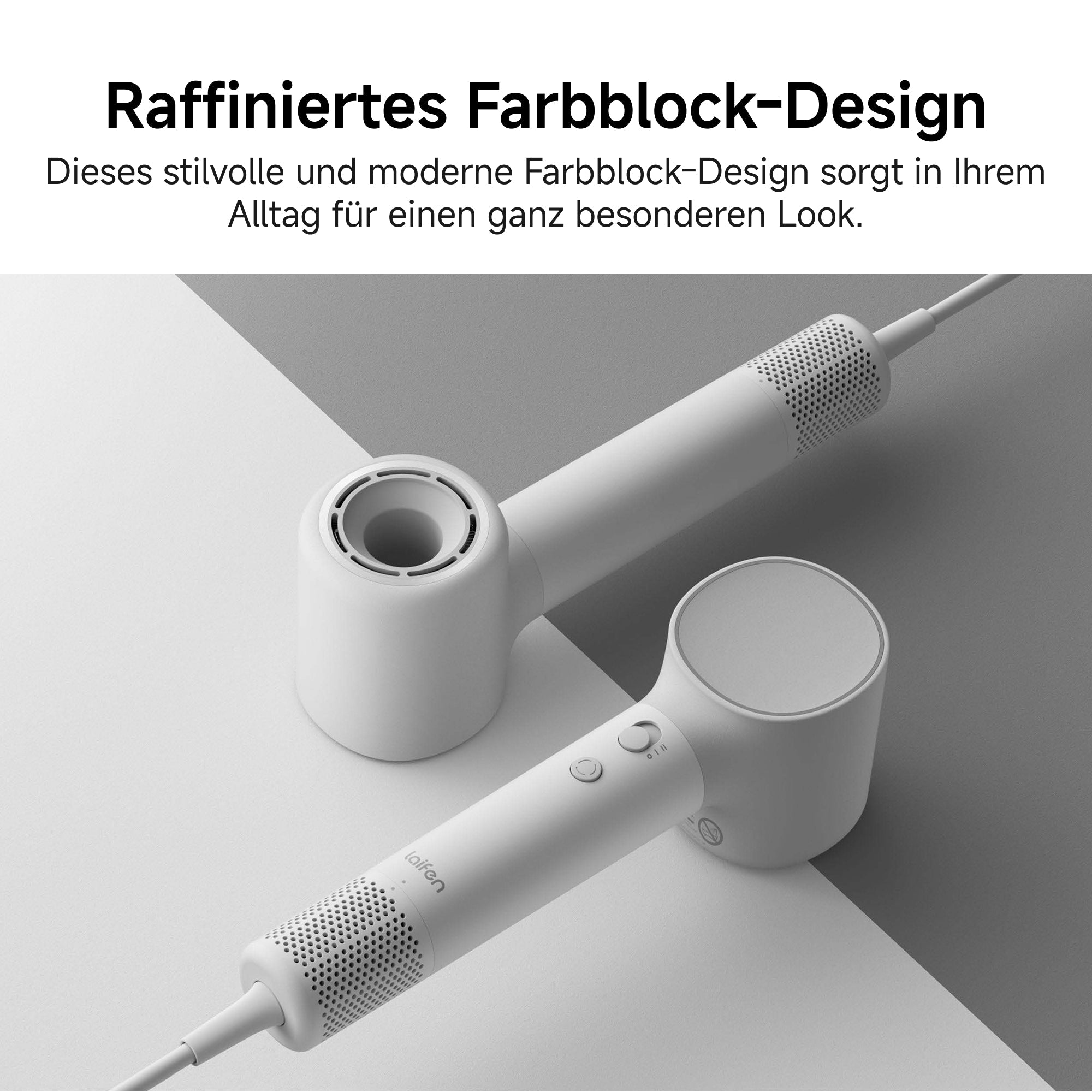 Laifen Neo Haartrockner mit drei magnetischen Luftdüsen