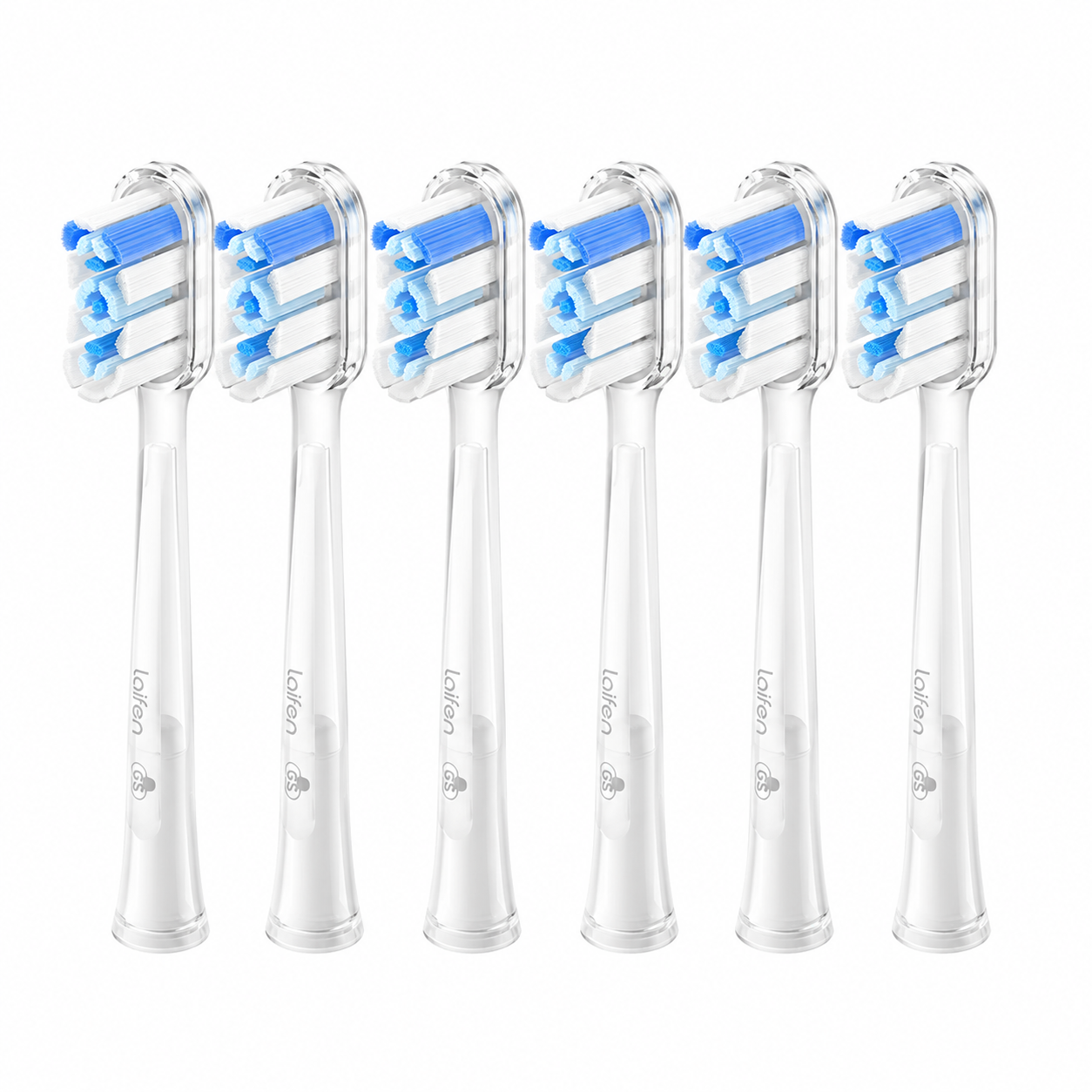 Laifen Wave Zahnbürstenköpfe 6er-Pack – für Laifen Zahnbürsten