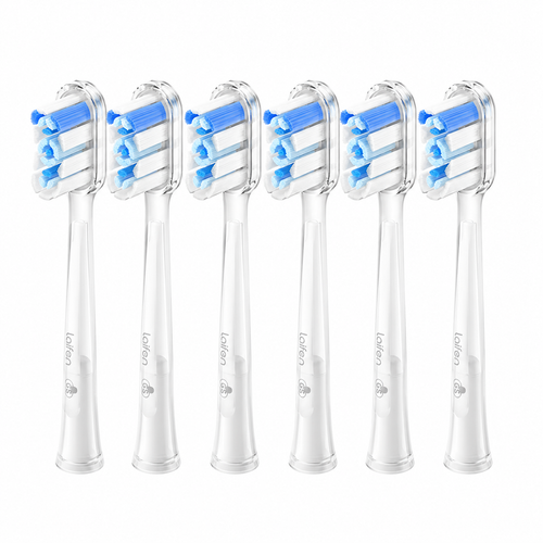 Laifen Wave Zahnbürstenköpfe 6er-Pack – für Laifen Zahnbürsten